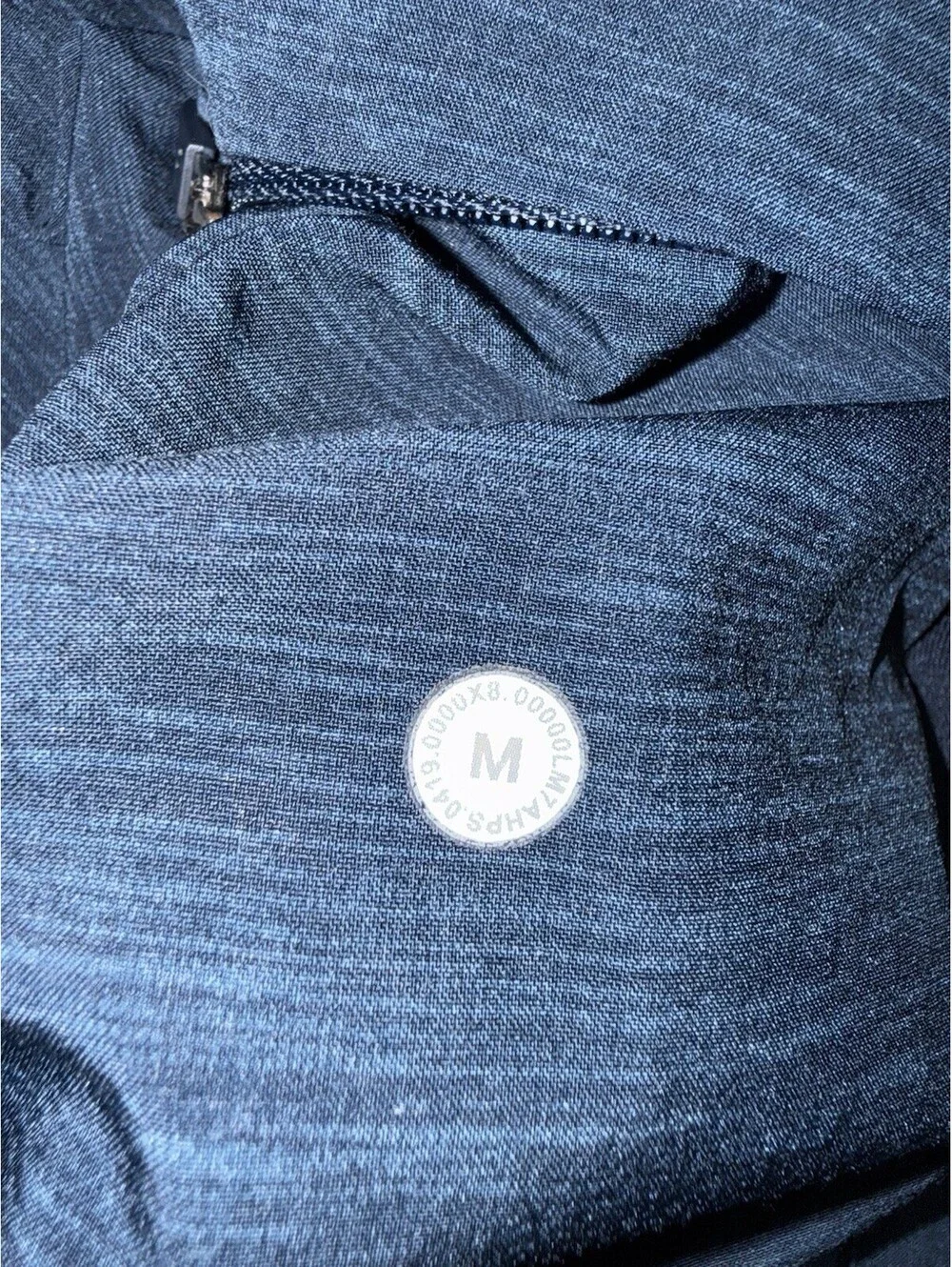 Lululemon Men’s T.H.E. Short 7” Linerless Medium Heather Iron Blue Navy Athletic